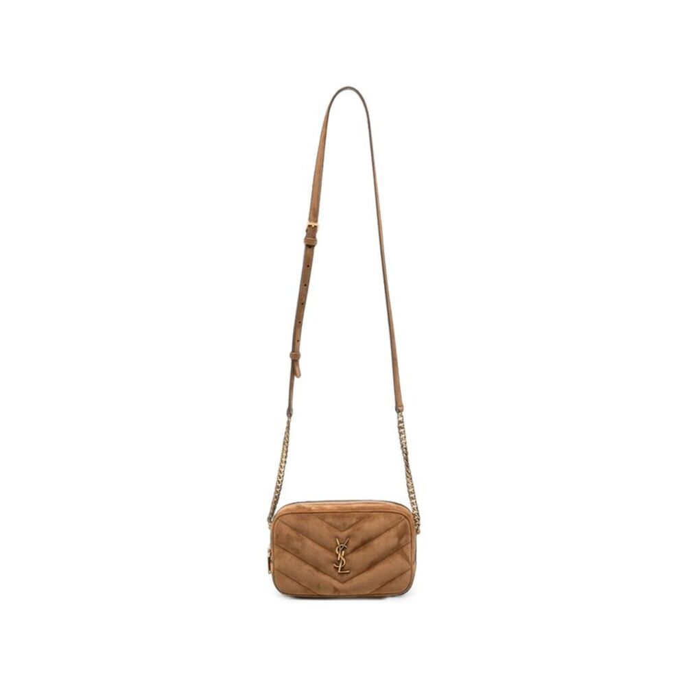 Saint Laurent Brown Satchels & Cross Body Bags Women